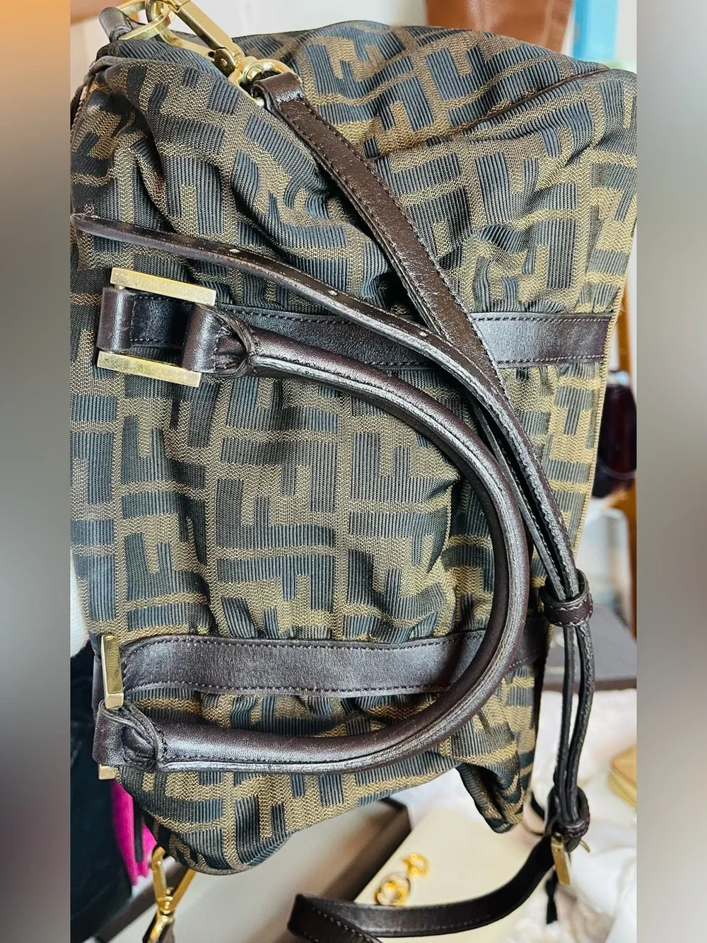 Fendi Authentic Vintage with crossbody strap